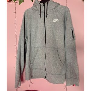 Nike Gray Sweat Jacket